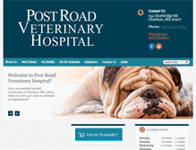 Tablet Screenshot of postroadvethospital.com